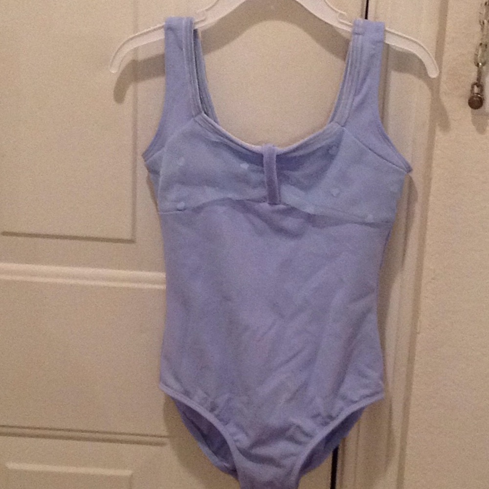 Girls light blue leotard